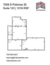 7009 S Potomac St, Centennial, CO à louer Plan de site– Image 1 sur 1