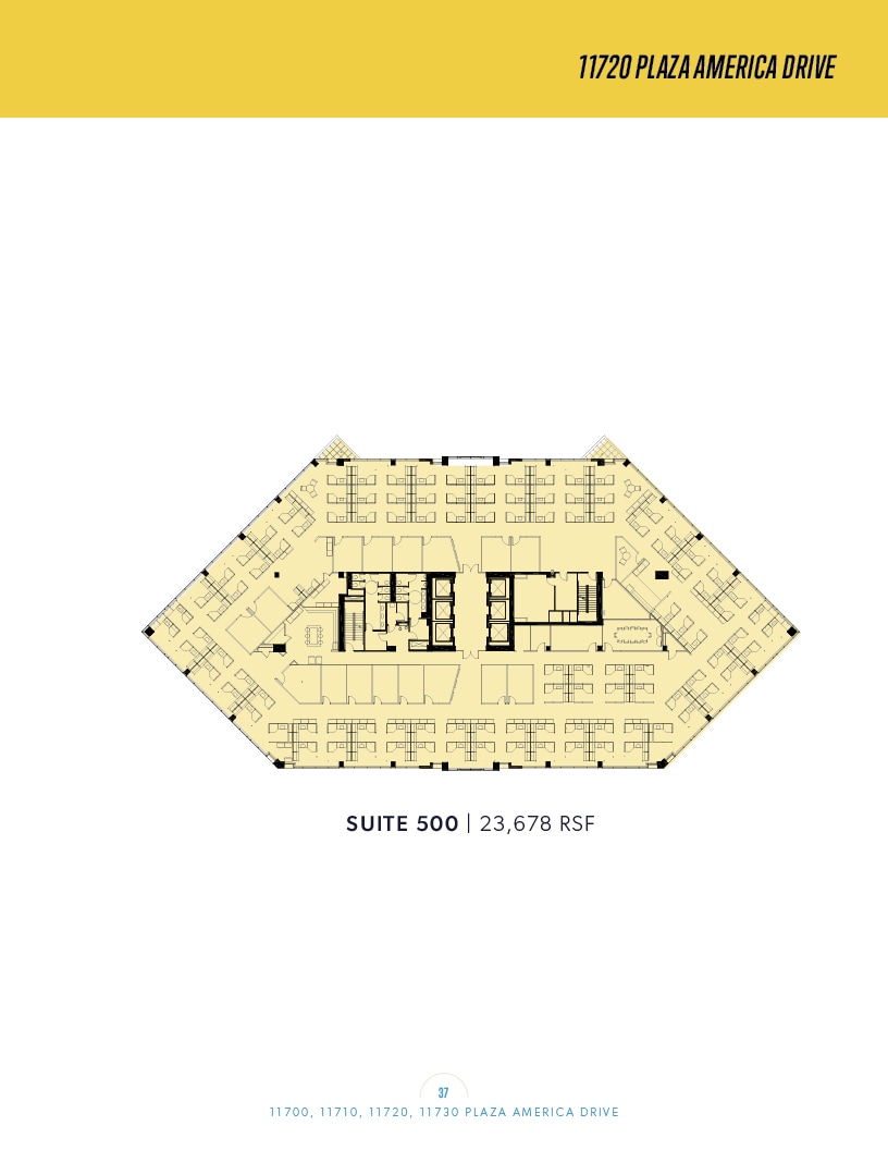 11700 Plaza America Dr, Reston, VA à louer Plan d’étage– Image 1 sur 1