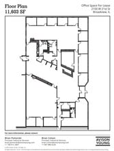 2100 W 21st St, Broadview, IL à louer Plan d’étage– Image 1 sur 1