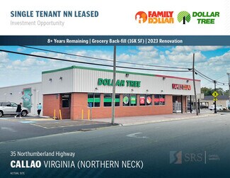 Plus de détails pour 35 Northumberland Hwy, Callao, VA - Local commercial à vendre