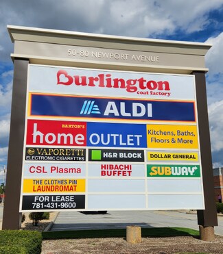 Plus de détails pour 40-100 Newport Ave, Rumford, RI - Local commercial à louer