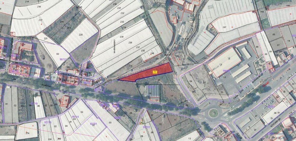 Terrain dans Adra, Almería à vendre - Plan de site – Image 2 sur 5