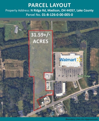 Plus de détails pour N Ridge Rd, Madison, OH - Terrain à vendre