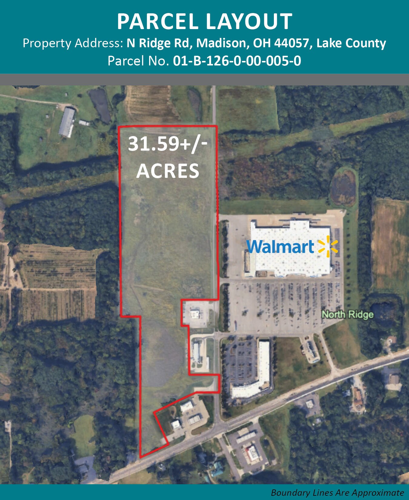 N Ridge Rd, Madison, OH à vendre Aérien– Image 1 sur 5