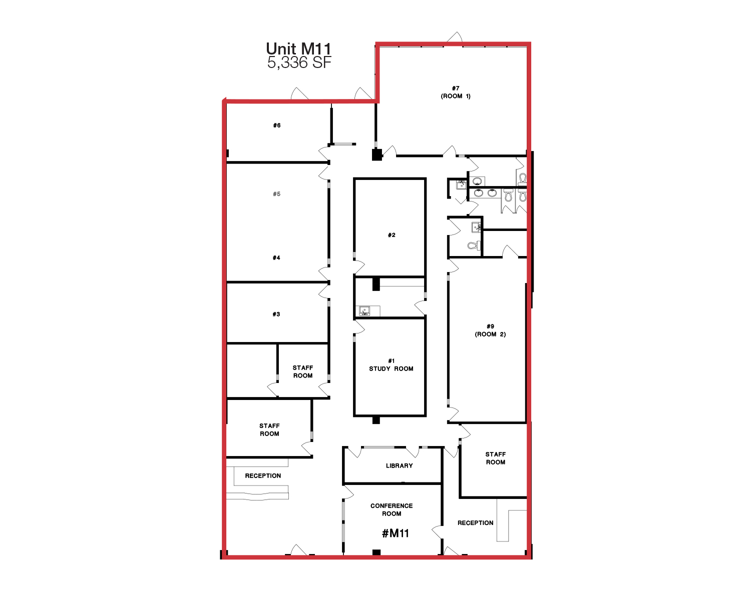 4211 Kingsway, Burnaby, BC à louer Plan d’étage– Image 1 sur 1