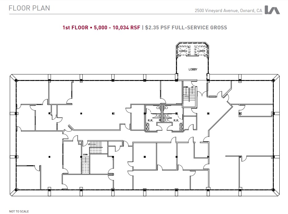 2500 E Vineyard Ave, Oxnard, CA à vendre Plan d’étage– Image 1 sur 1