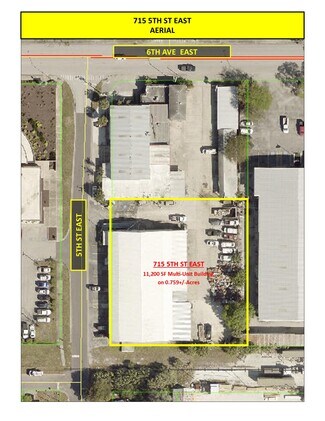 Plus de détails pour 715 E 5th St, Bradenton, FL - Industriel/Logistique à vendre