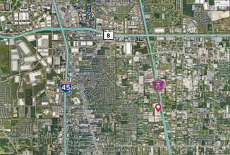 13827 W Hardy Rd, Houston, TX - VUE AÉRIENNE  vue de carte - Image1