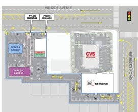 3320 Hillside Ave, New Hyde Park, NY à louer Plan de site– Image 2 sur 2