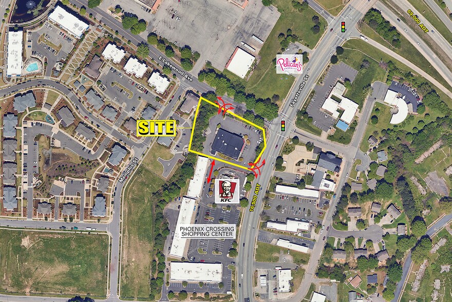 710 Fayetteville St, Durham, NC à louer - Aérien – Image 3 sur 7