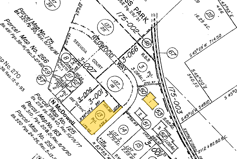 1318 Redwood Way, Petaluma, CA à louer - Plan cadastral – Image 2 sur 8