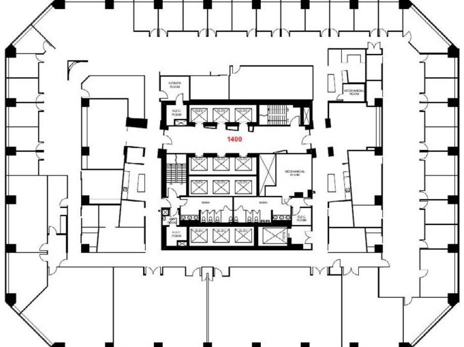 240 4 Av SW, Calgary, AB à louer Plan d’étage– Image 1 sur 1