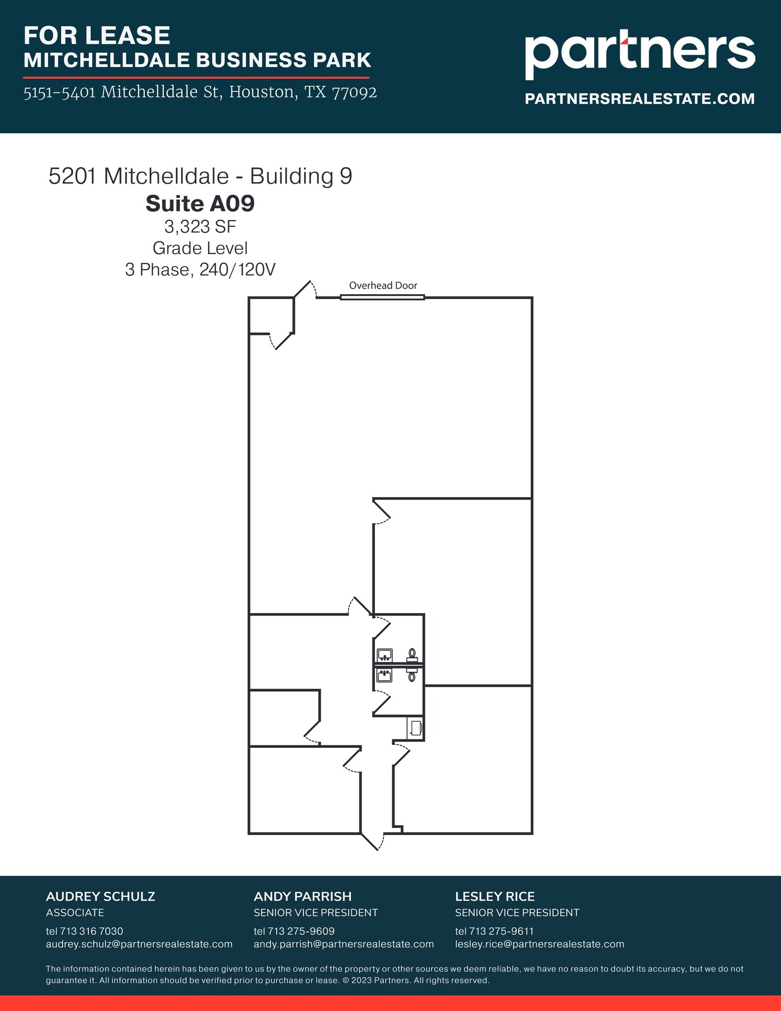 5151 Mitchelldale St, Houston, TX à louer Plan de site– Image 1 sur 1