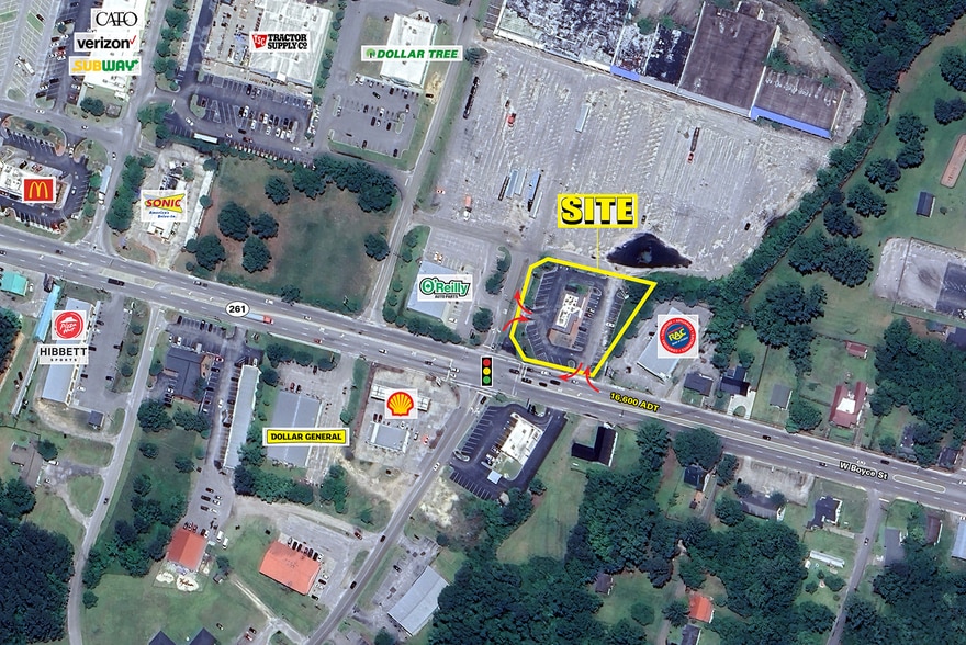 483 W Boyce St, Manning, SC à vendre - Aérien – Image 3 sur 3