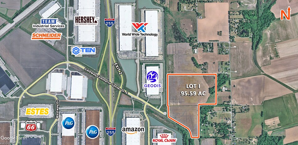 Gateway Commerce Center Dr E, Edwardsville, IL à vendre Photo principale– Image 1 sur 4