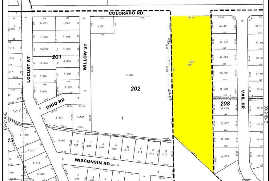 222 Colorado Ave, Frankfort, IL à vendre - Plan cadastral – Image 3 sur 3