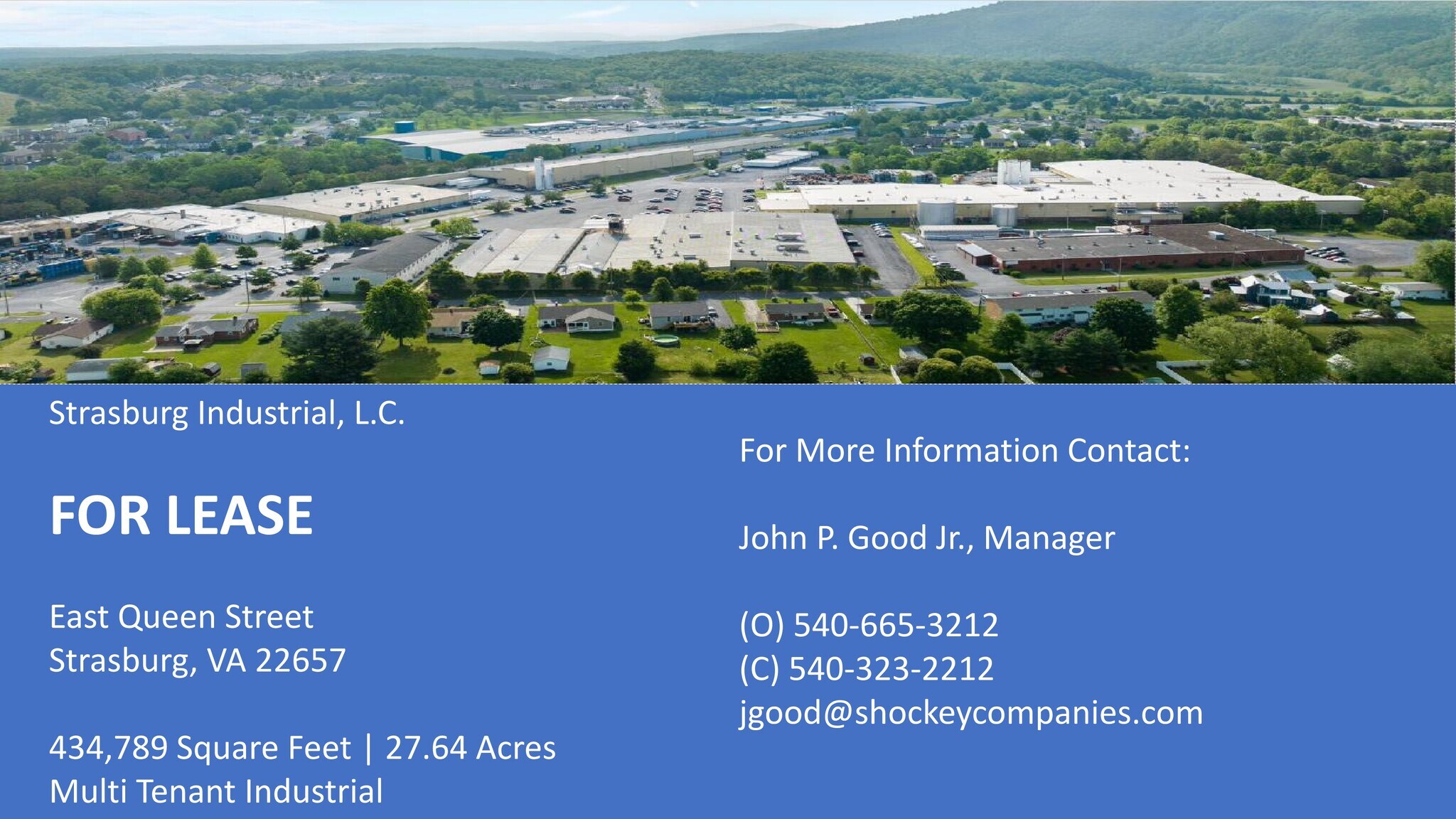 806 E Queen St, Strasburg, VA à louer Photo de l’immeuble– Image 1 sur 4