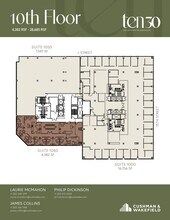1030 15th St NW, Washington, DC à louer Plan d’étage– Image 1 sur 1