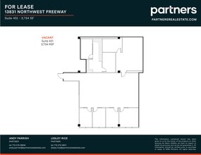 13831 Northwest Fwy, Houston, TX à louer Plan de site– Image 2 sur 2