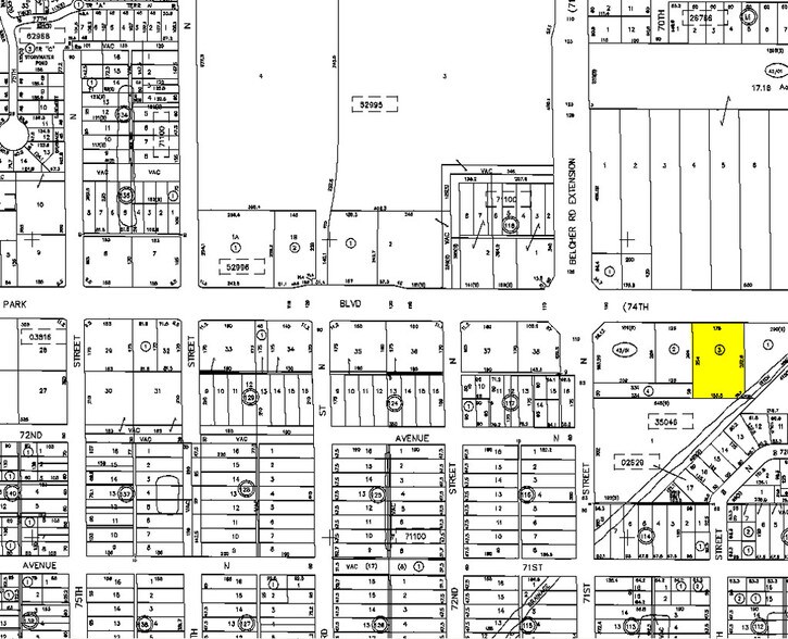 7000 Park Blvd, Pinellas Park, FL à louer - Plan cadastral – Image 2 sur 20