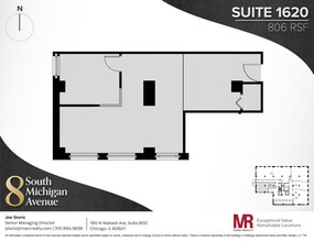 8 S Michigan Ave, Chicago, IL à louer Plan d’étage– Image 1 sur 6