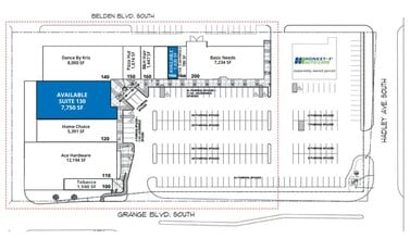 8118 S Hadley Ave, Cottage Grove, MN à louer Plan de site– Image 1 sur 1