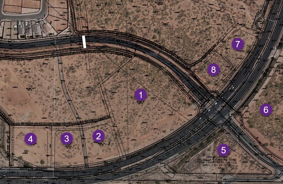 5155 Valencia & Littletown Rd -Valencia Crossing, Tucson, AZ à vendre Aérien– Image 1 sur 4