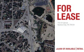 Plus de détails pour 715 E Calvert Ave, Karnes City, TX - Local commercial à louer