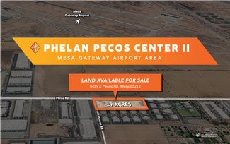 Plus de détails pour 8459 E Pecos Rd, Mesa, AZ - Terrain à vendre