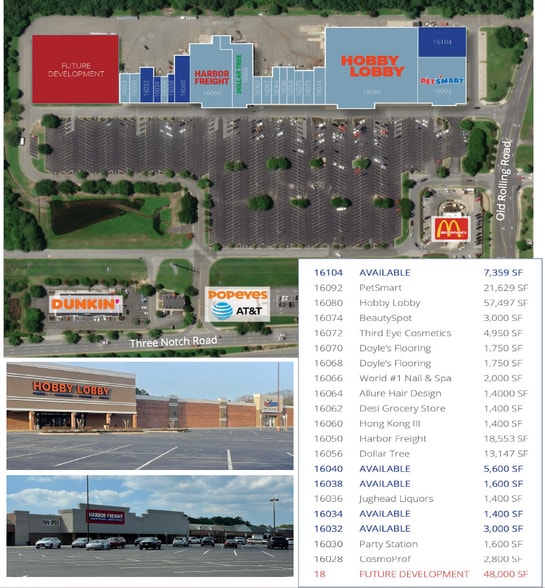 16014-16080 Three Notch Rd, California, MD à louer - Photo de l’immeuble – Image 3 sur 4