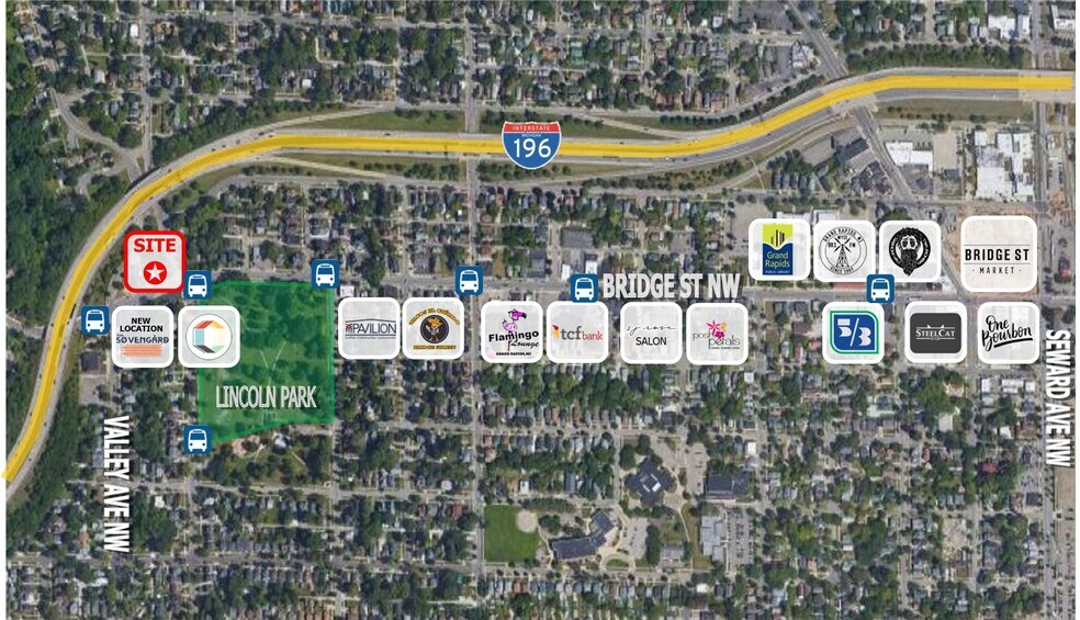 1213 Bridge St NW, Grand Rapids, MI à louer - Photo de l’immeuble – Image 2 sur 2