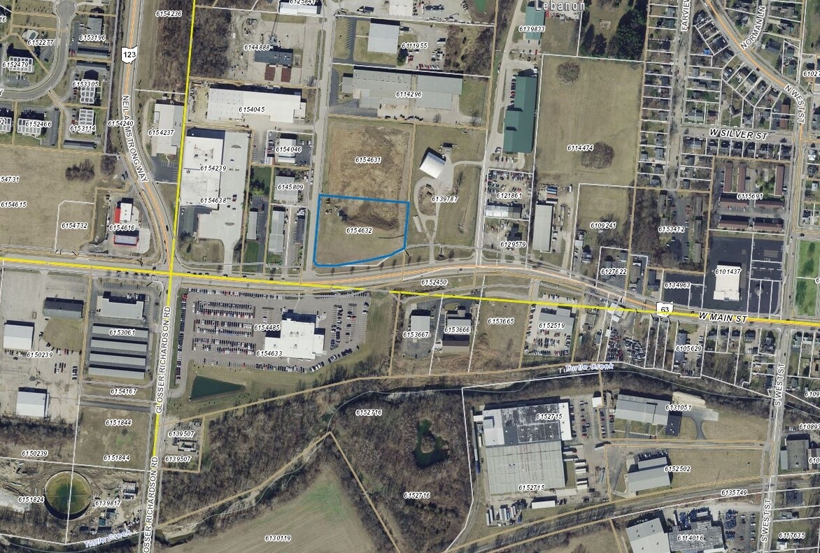 SR 63 & Harmon Ave, Lebanon, OH à vendre Aérien– Image 1 sur 2