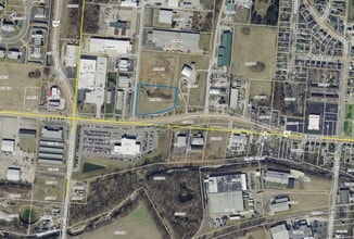 SR 63 & Harmon Ave, Lebanon, OH - Vue aérienne vue de carte