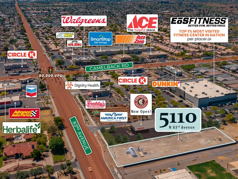 5110 N 83rd Ave, Glendale, AZ à vendre - Photo de l’immeuble – Image 1 sur 6