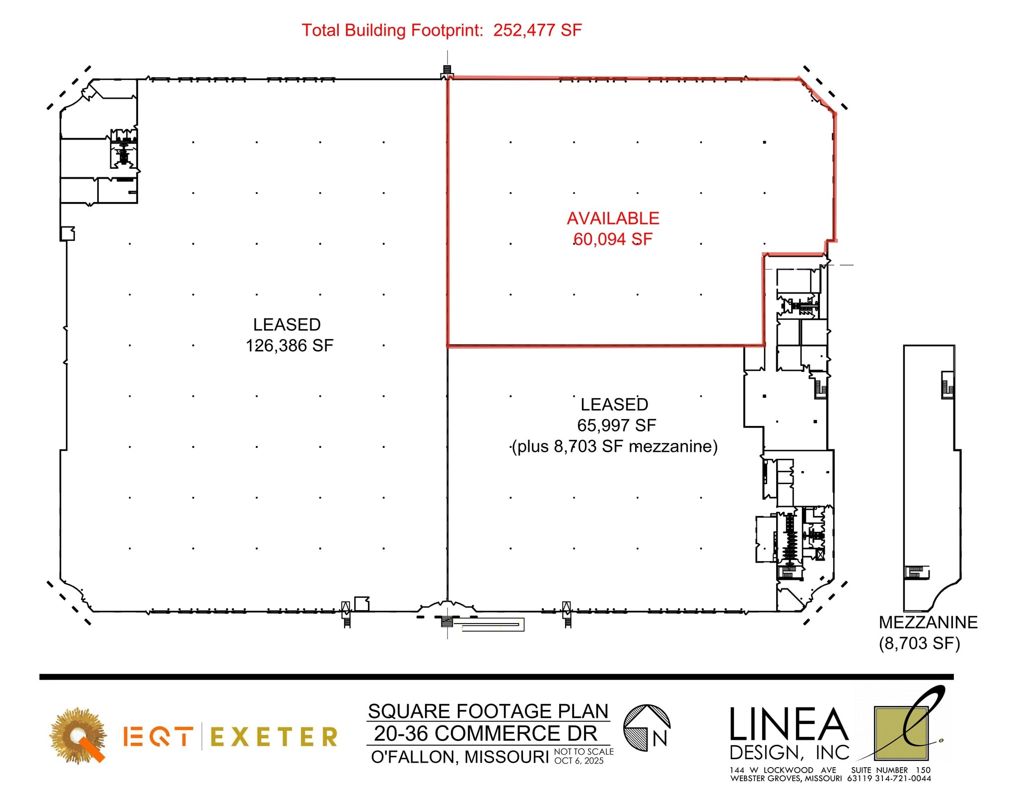 21-31 Commerce Dr, O'Fallon, MO à louer Plan de site– Image 1 sur 1