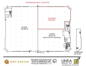 21-31 Commerce Dr, O'Fallon, MO à louer Plan de site– Image 1 sur 1