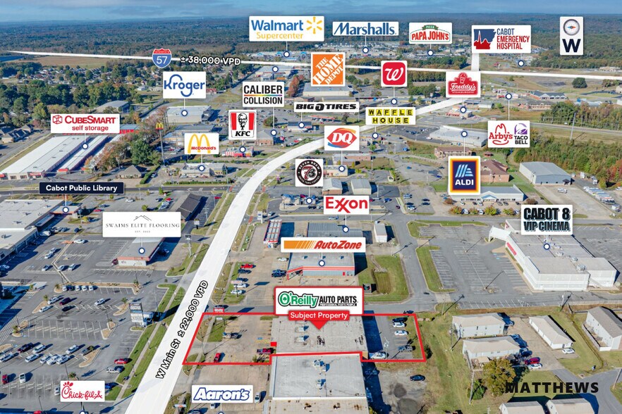 814 W Main St, Cabot, AR à vendre - Photo de l’immeuble – Image 3 sur 3