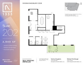 1333 N Kingsbury St, Chicago, IL à louer Plan d’étage– Image 1 sur 1