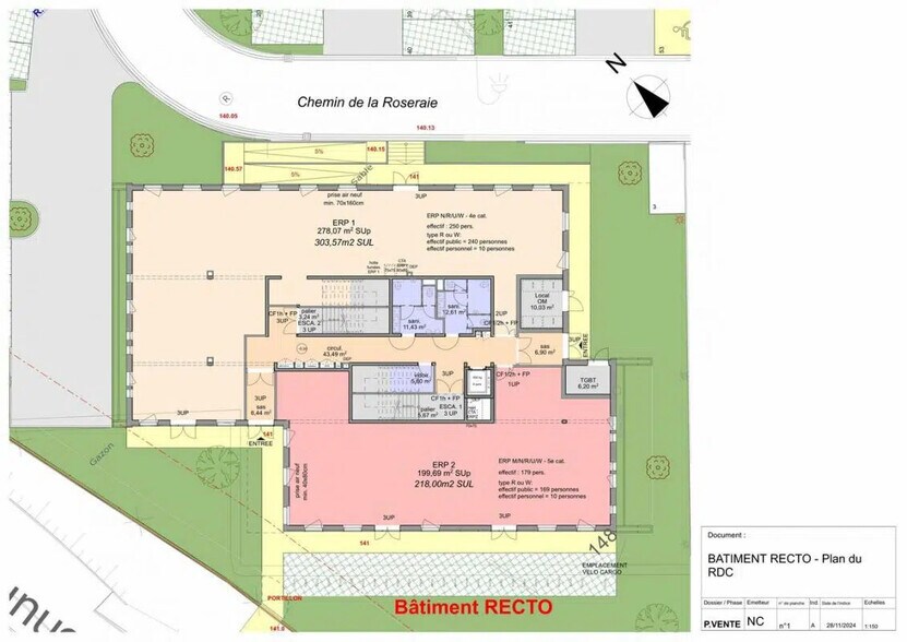 Bureau dans Lingolsheim à vendre - Plan d’étage – Image 3 sur 6