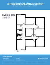 201 Kingwood Medical Dr, Kingwood, TX à louer Plan d’étage– Image 1 sur 1
