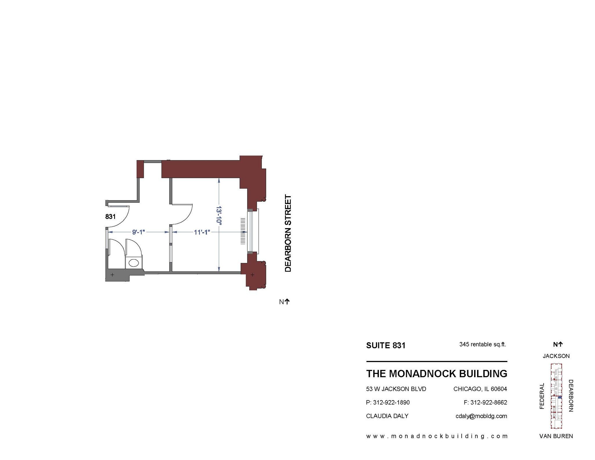 53 W Jackson Blvd, Chicago, IL à louer Photo intérieure– Image 1 sur 1