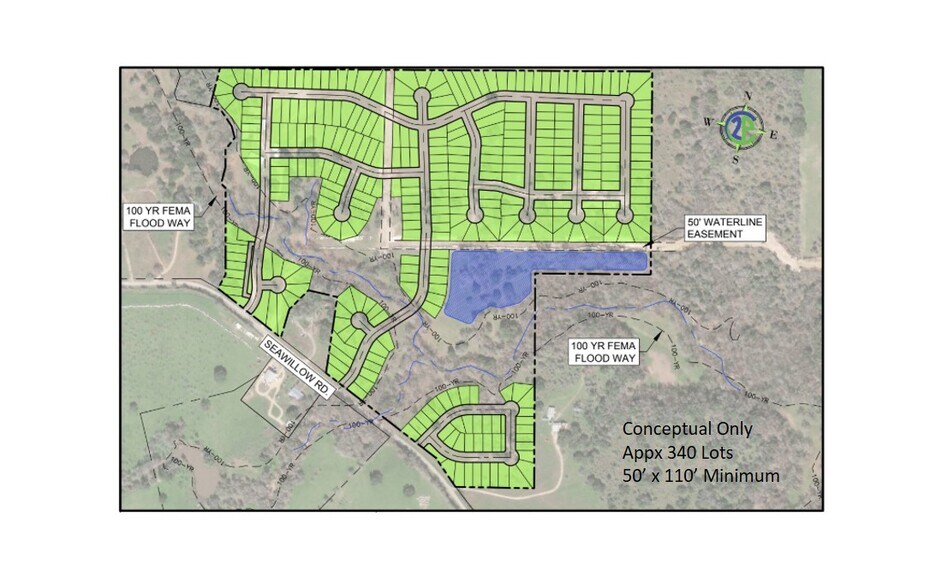 1087 Seawillow Rd, Lockhart, TX à vendre - Plan de site – Image 3 sur 18