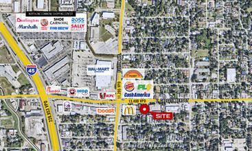 136 E Crosstimbers St, Houston, TX - VUE AÉRIENNE  vue de carte