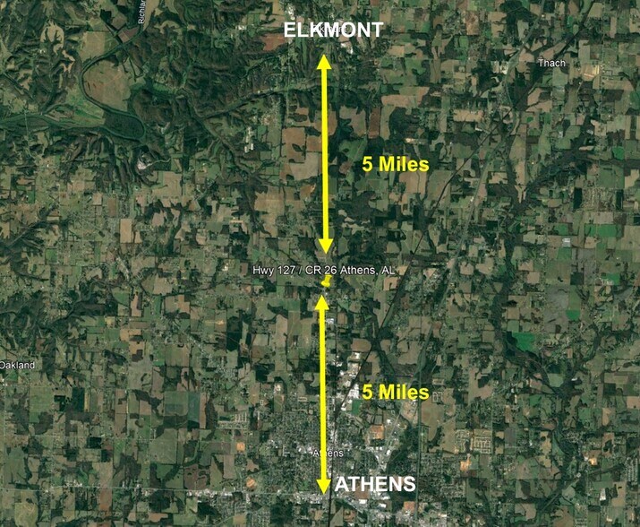 Hwy 127, Athens, AL à vendre - Photo principale – Image 1 sur 2