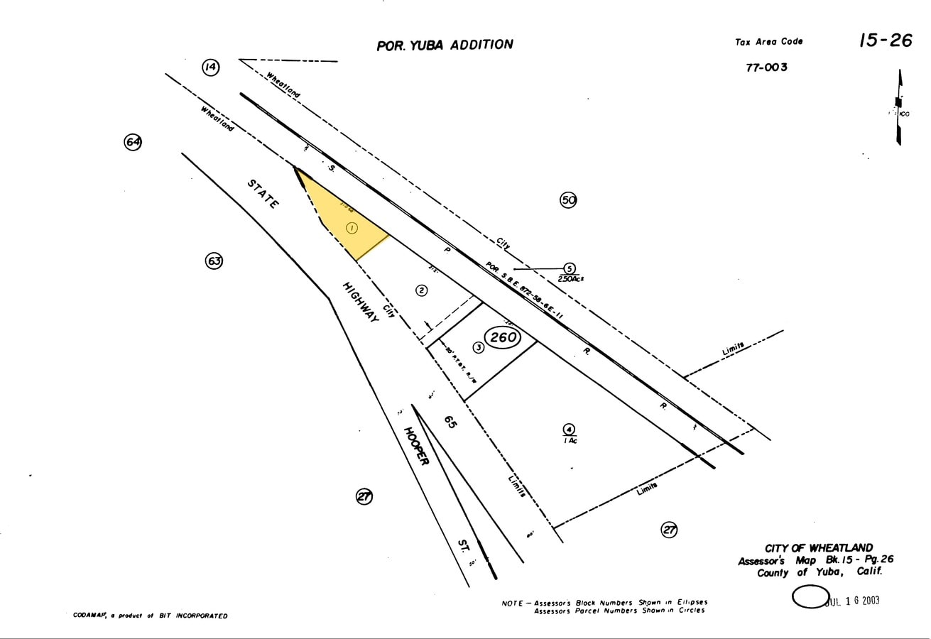 Plan cadastral
