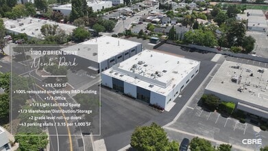 1180 O'Brien Dr, Menlo Park, CA à louer - Vidéo sur l’annonce professionnelle 