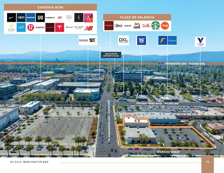 50 N Winchester Blvd, Santa Clara, CA à vendre - Photo de l’immeuble – Image 3 sur 8