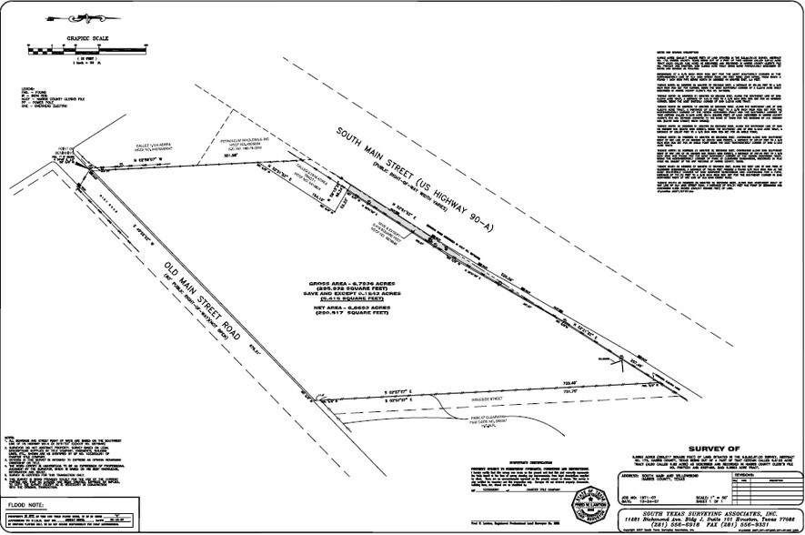 10999 S Main St, Houston, TX à louer - Plan cadastral – Image 2 sur 4