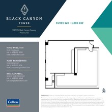 10851 N Black Canyon Hwy, Phoenix, AZ à louer Plan d’étage– Image 1 sur 1