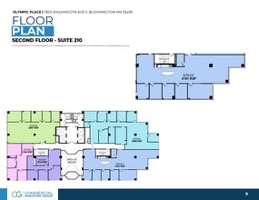 7825 Washington Ave S, Minneapolis, MN à louer Plan d’étage– Image 1 sur 1